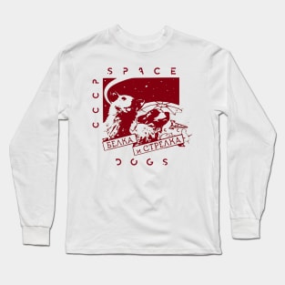 CCCP Space Dogs Long Sleeve T-Shirt